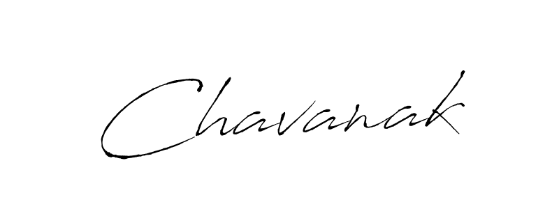 Make a beautiful signature design for name Chavanak. With this signature (Antro_Vectra) style, you can create a handwritten signature for free. Chavanak signature style 6 images and pictures png