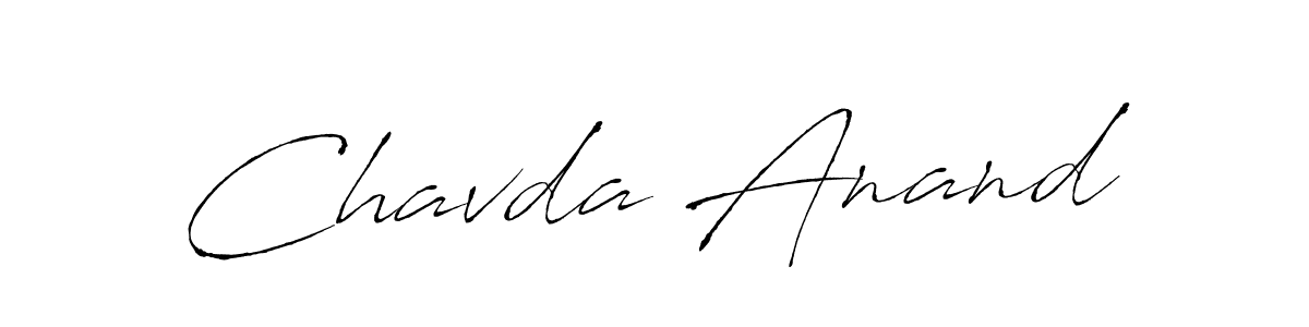 How to make Chavda Anand signature? Antro_Vectra is a professional autograph style. Create handwritten signature for Chavda Anand name. Chavda Anand signature style 6 images and pictures png