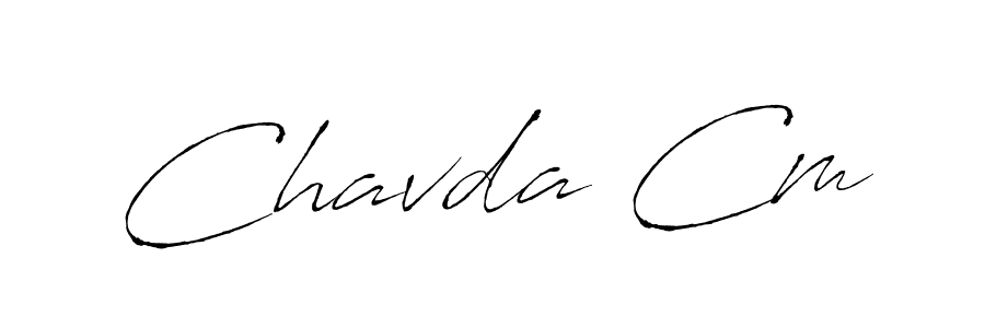 Use a signature maker to create a handwritten signature online. With this signature software, you can design (Antro_Vectra) your own signature for name Chavda Cm. Chavda Cm signature style 6 images and pictures png