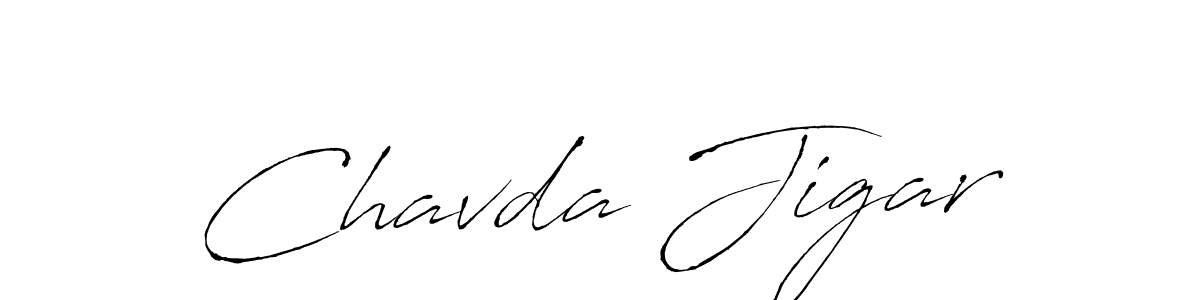 Make a beautiful signature design for name Chavda Jigar. With this signature (Antro_Vectra) style, you can create a handwritten signature for free. Chavda Jigar signature style 6 images and pictures png