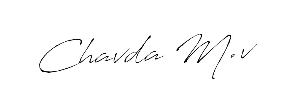 This is the best signature style for the Chavda M.v name. Also you like these signature font (Antro_Vectra). Mix name signature. Chavda M.v signature style 6 images and pictures png