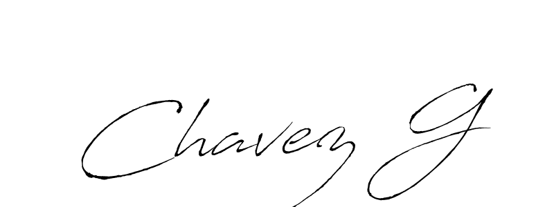 Chavez G stylish signature style. Best Handwritten Sign (Antro_Vectra) for my name. Handwritten Signature Collection Ideas for my name Chavez G. Chavez G signature style 6 images and pictures png