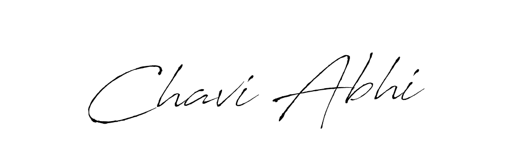 Also we have Chavi Abhi name is the best signature style. Create professional handwritten signature collection using Antro_Vectra autograph style. Chavi Abhi signature style 6 images and pictures png