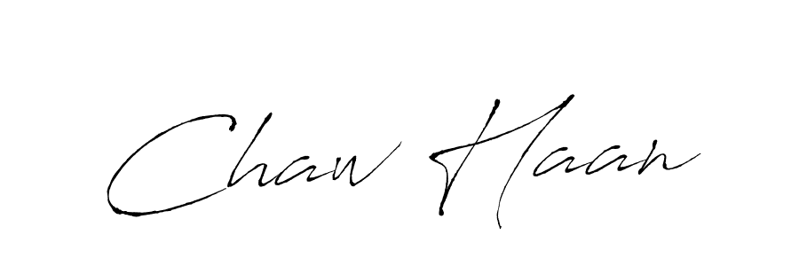 Make a beautiful signature design for name Chaw Haan. With this signature (Antro_Vectra) style, you can create a handwritten signature for free. Chaw Haan signature style 6 images and pictures png