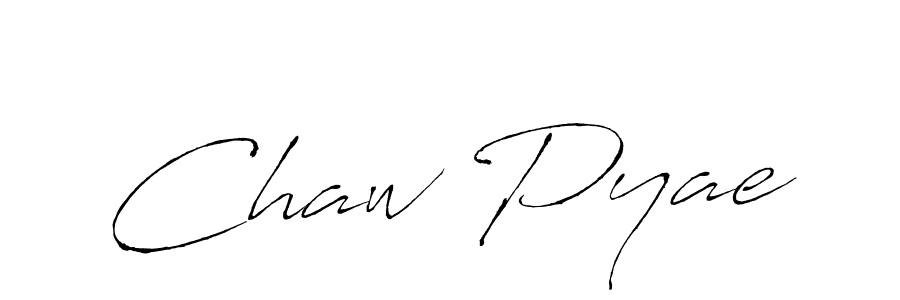 How to make Chaw Pyae signature? Antro_Vectra is a professional autograph style. Create handwritten signature for Chaw Pyae name. Chaw Pyae signature style 6 images and pictures png