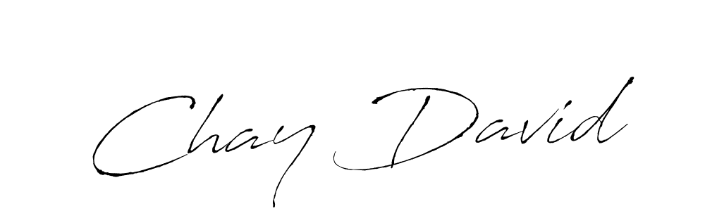 How to make Chay David name signature. Use Antro_Vectra style for creating short signs online. This is the latest handwritten sign. Chay David signature style 6 images and pictures png
