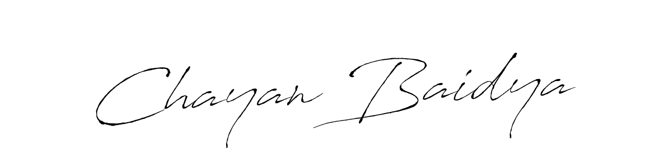 Similarly Antro_Vectra is the best handwritten signature design. Signature creator online .You can use it as an online autograph creator for name Chayan Baidya. Chayan Baidya signature style 6 images and pictures png