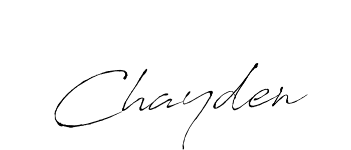 Chayden stylish signature style. Best Handwritten Sign (Antro_Vectra) for my name. Handwritten Signature Collection Ideas for my name Chayden. Chayden signature style 6 images and pictures png
