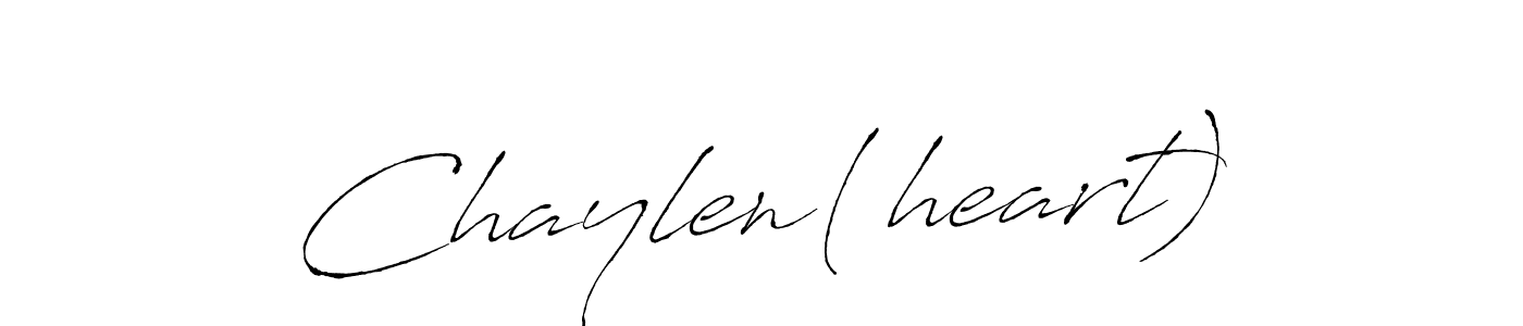 Once you've used our free online signature maker to create your best signature Antro_Vectra style, it's time to enjoy all of the benefits that Chaylen(heart) name signing documents. Chaylen(heart) signature style 6 images and pictures png