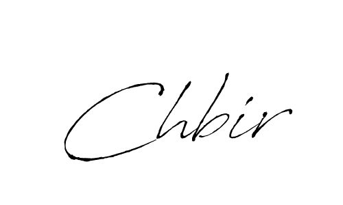Chbir stylish signature style. Best Handwritten Sign (Antro_Vectra) for my name. Handwritten Signature Collection Ideas for my name Chbir. Chbir signature style 6 images and pictures png