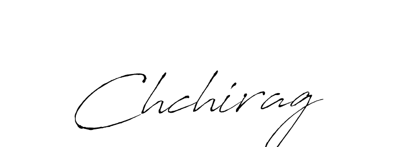 How to make Chchirag name signature. Use Antro_Vectra style for creating short signs online. This is the latest handwritten sign. Chchirag signature style 6 images and pictures png