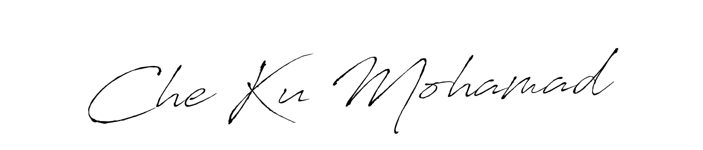 if you are searching for the best signature style for your name Che Ku Mohamad. so please give up your signature search. here we have designed multiple signature styles  using Antro_Vectra. Che Ku Mohamad signature style 6 images and pictures png