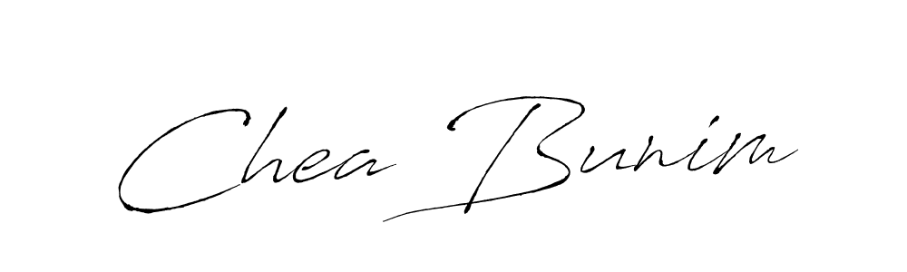 The best way (Antro_Vectra) to make a short signature is to pick only two or three words in your name. The name Chea Bunim include a total of six letters. For converting this name. Chea Bunim signature style 6 images and pictures png