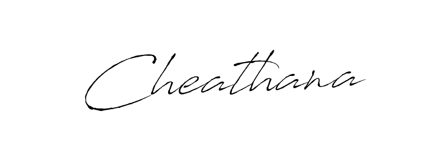 Use a signature maker to create a handwritten signature online. With this signature software, you can design (Antro_Vectra) your own signature for name Cheathana. Cheathana signature style 6 images and pictures png