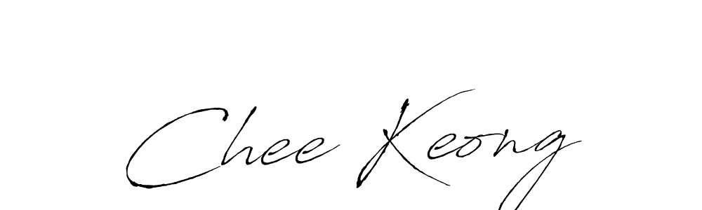 How to make Chee Keong signature? Antro_Vectra is a professional autograph style. Create handwritten signature for Chee Keong name. Chee Keong signature style 6 images and pictures png