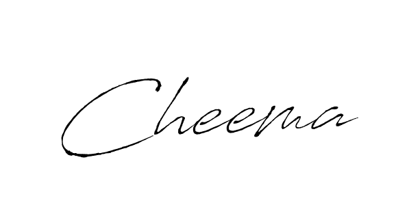 Use a signature maker to create a handwritten signature online. With this signature software, you can design (Antro_Vectra) your own signature for name Cheema. Cheema signature style 6 images and pictures png