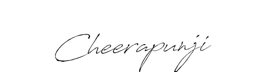 You should practise on your own different ways (Antro_Vectra) to write your name (Cheerapunji) in signature. don't let someone else do it for you. Cheerapunji signature style 6 images and pictures png