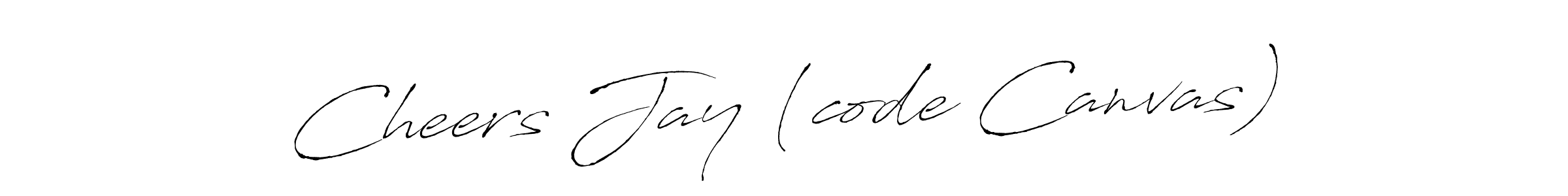 How to Draw Cheers Jay (code Canvas) signature style? Antro_Vectra is a latest design signature styles for name Cheers Jay (code Canvas). Cheers Jay (code Canvas) signature style 6 images and pictures png