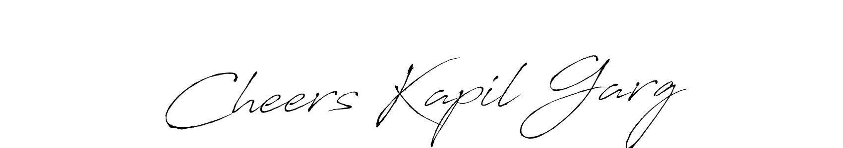Also You can easily find your signature by using the search form. We will create Cheers Kapil Garg name handwritten signature images for you free of cost using Antro_Vectra sign style. Cheers Kapil Garg signature style 6 images and pictures png