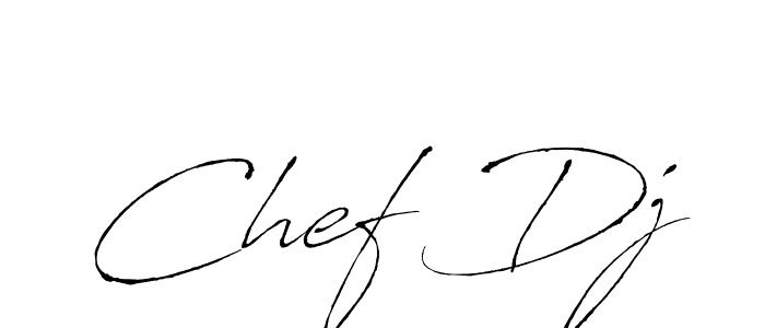 You should practise on your own different ways (Antro_Vectra) to write your name (Chef Dj) in signature. don't let someone else do it for you. Chef Dj signature style 6 images and pictures png
