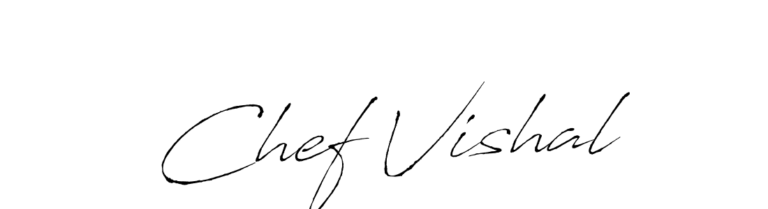 Make a short Chef Vishal signature style. Manage your documents anywhere anytime using Antro_Vectra. Create and add eSignatures, submit forms, share and send files easily. Chef Vishal signature style 6 images and pictures png