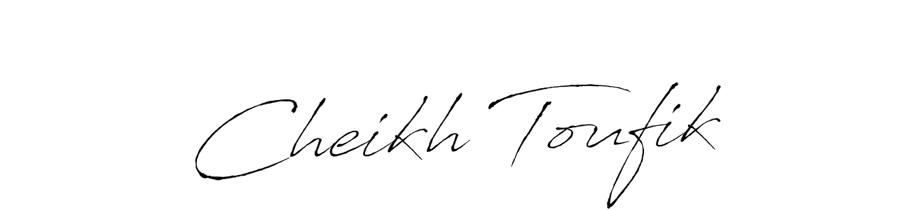 It looks lik you need a new signature style for name Cheikh Toufik. Design unique handwritten (Antro_Vectra) signature with our free signature maker in just a few clicks. Cheikh Toufik signature style 6 images and pictures png