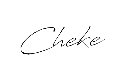 You should practise on your own different ways (Antro_Vectra) to write your name (Cheke) in signature. don't let someone else do it for you. Cheke signature style 6 images and pictures png