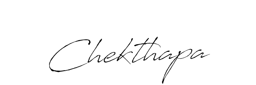 Antro_Vectra is a professional signature style that is perfect for those who want to add a touch of class to their signature. It is also a great choice for those who want to make their signature more unique. Get Chekthapa name to fancy signature for free. Chekthapa signature style 6 images and pictures png