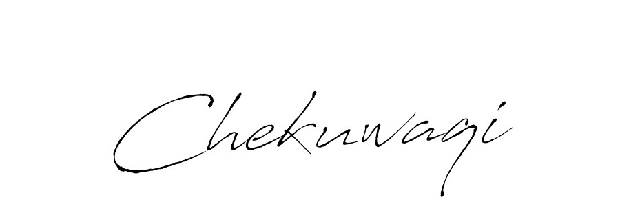 Chekuwaqi stylish signature style. Best Handwritten Sign (Antro_Vectra) for my name. Handwritten Signature Collection Ideas for my name Chekuwaqi. Chekuwaqi signature style 6 images and pictures png