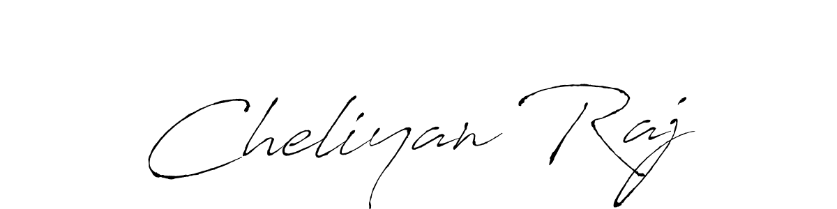 Design your own signature with our free online signature maker. With this signature software, you can create a handwritten (Antro_Vectra) signature for name Cheliyan Raj. Cheliyan Raj signature style 6 images and pictures png