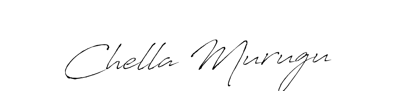 Design your own signature with our free online signature maker. With this signature software, you can create a handwritten (Antro_Vectra) signature for name Chella Murugu. Chella Murugu signature style 6 images and pictures png