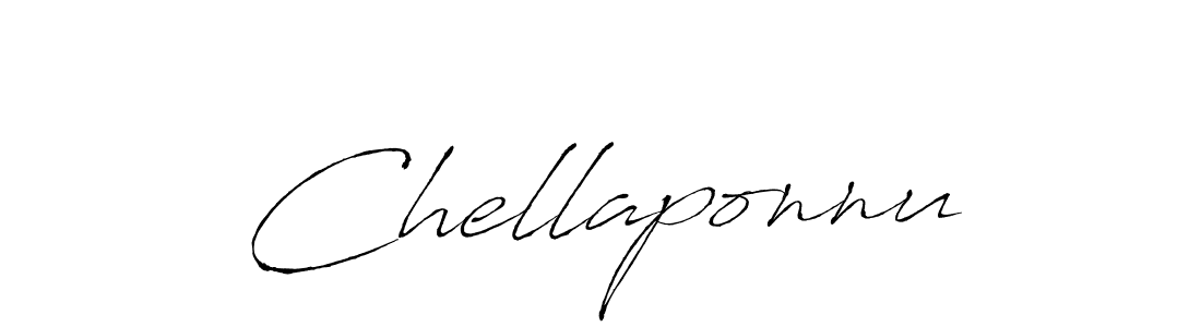 Design your own signature with our free online signature maker. With this signature software, you can create a handwritten (Antro_Vectra) signature for name Chellaponnu. Chellaponnu signature style 6 images and pictures png