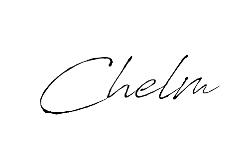 Chelm stylish signature style. Best Handwritten Sign (Antro_Vectra) for my name. Handwritten Signature Collection Ideas for my name Chelm. Chelm signature style 6 images and pictures png
