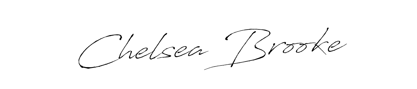 Make a beautiful signature design for name Chelsea Brooke. With this signature (Antro_Vectra) style, you can create a handwritten signature for free. Chelsea Brooke signature style 6 images and pictures png