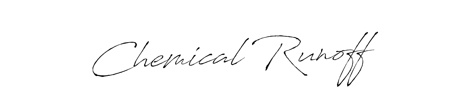 if you are searching for the best signature style for your name Chemical Runoff. so please give up your signature search. here we have designed multiple signature styles  using Antro_Vectra. Chemical Runoff signature style 6 images and pictures png