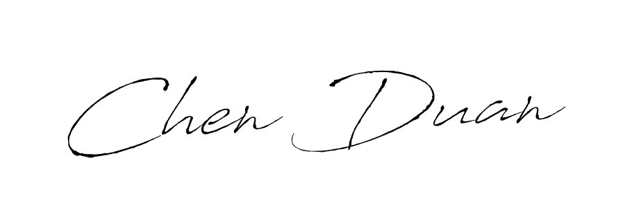 Chen Duan stylish signature style. Best Handwritten Sign (Antro_Vectra) for my name. Handwritten Signature Collection Ideas for my name Chen Duan. Chen Duan signature style 6 images and pictures png