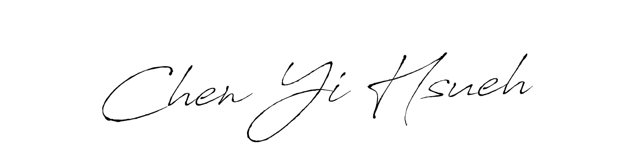 Use a signature maker to create a handwritten signature online. With this signature software, you can design (Antro_Vectra) your own signature for name Chen Yi Hsueh. Chen Yi Hsueh signature style 6 images and pictures png