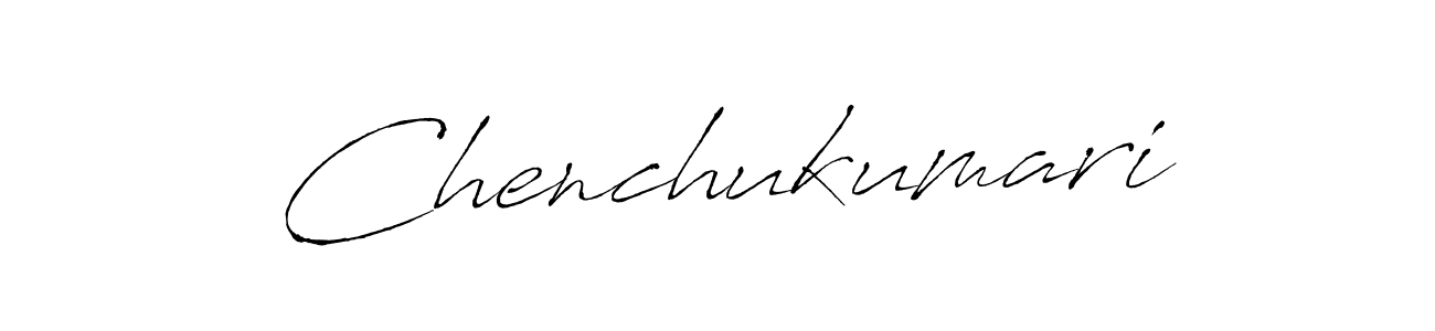 How to make Chenchukumari signature? Antro_Vectra is a professional autograph style. Create handwritten signature for Chenchukumari name. Chenchukumari signature style 6 images and pictures png