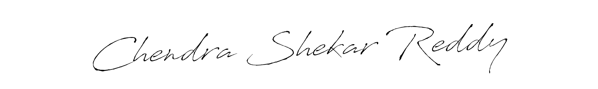 How to make Chendra Shekar Reddy signature? Antro_Vectra is a professional autograph style. Create handwritten signature for Chendra Shekar Reddy name. Chendra Shekar Reddy signature style 6 images and pictures png