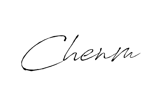 Also we have Chenm name is the best signature style. Create professional handwritten signature collection using Antro_Vectra autograph style. Chenm signature style 6 images and pictures png