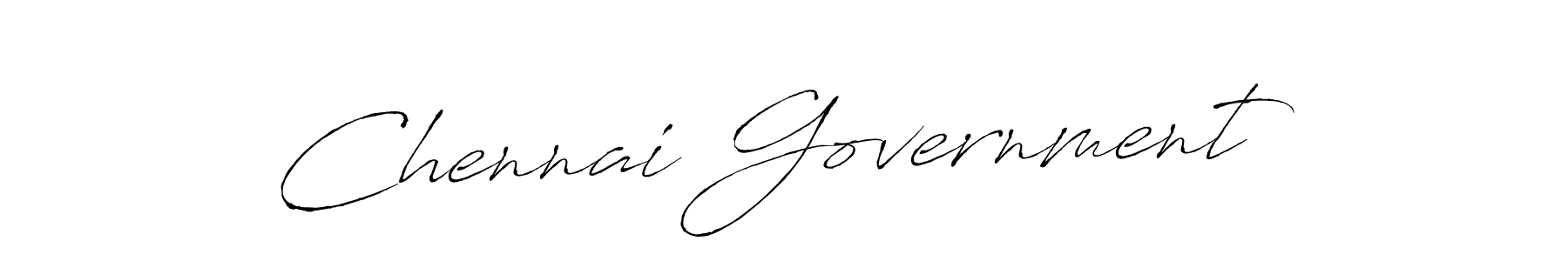 Make a beautiful signature design for name Chennai Government. With this signature (Antro_Vectra) style, you can create a handwritten signature for free. Chennai Government signature style 6 images and pictures png