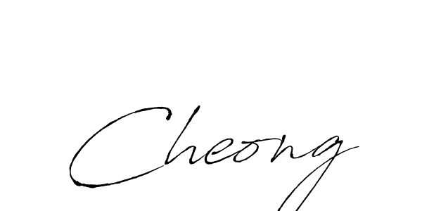 How to make Cheong name signature. Use Antro_Vectra style for creating short signs online. This is the latest handwritten sign. Cheong signature style 6 images and pictures png