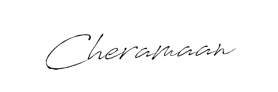 The best way (Antro_Vectra) to make a short signature is to pick only two or three words in your name. The name Cheramaan include a total of six letters. For converting this name. Cheramaan signature style 6 images and pictures png
