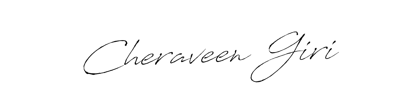 Similarly Antro_Vectra is the best handwritten signature design. Signature creator online .You can use it as an online autograph creator for name Cheraveen Giri. Cheraveen Giri signature style 6 images and pictures png