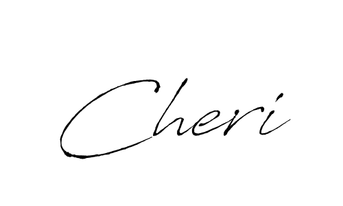 Design your own signature with our free online signature maker. With this signature software, you can create a handwritten (Antro_Vectra) signature for name Cheri. Cheri signature style 6 images and pictures png