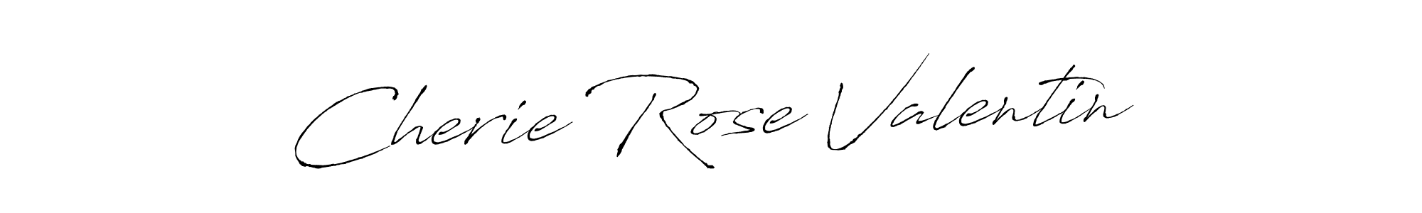 Use a signature maker to create a handwritten signature online. With this signature software, you can design (Antro_Vectra) your own signature for name Cherie Rose Valentin. Cherie Rose Valentin signature style 6 images and pictures png