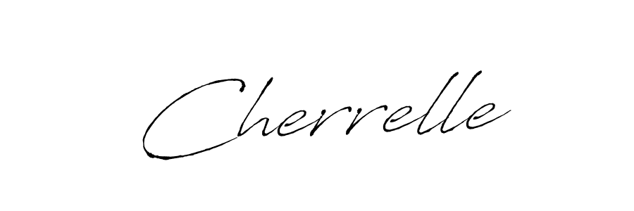It looks lik you need a new signature style for name Cherrelle. Design unique handwritten (Antro_Vectra) signature with our free signature maker in just a few clicks. Cherrelle signature style 6 images and pictures png