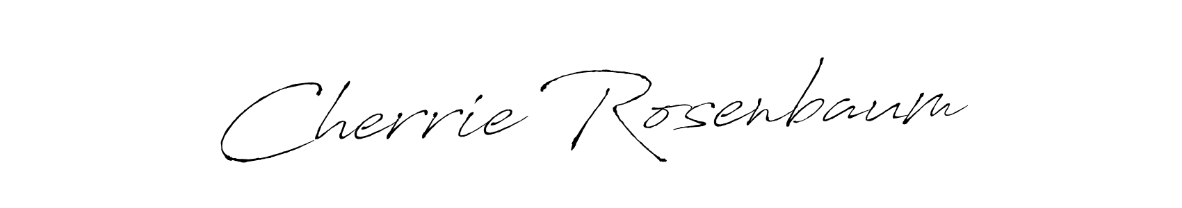 It looks lik you need a new signature style for name Cherrie Rosenbaum. Design unique handwritten (Antro_Vectra) signature with our free signature maker in just a few clicks. Cherrie Rosenbaum signature style 6 images and pictures png