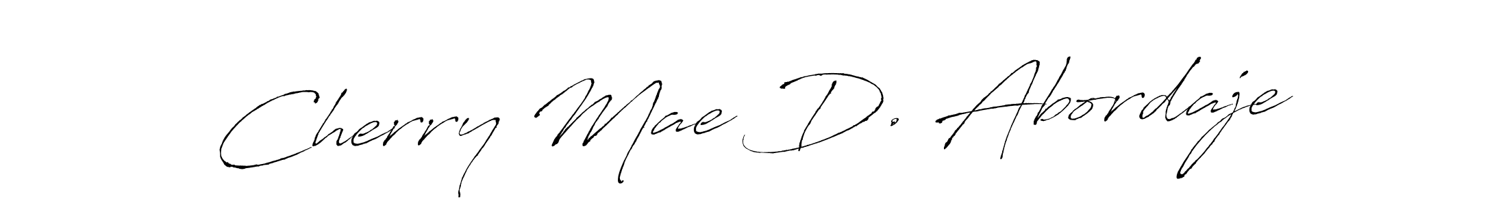 How to Draw Cherry Mae D. Abordaje signature style? Antro_Vectra is a latest design signature styles for name Cherry Mae D. Abordaje. Cherry Mae D. Abordaje signature style 6 images and pictures png