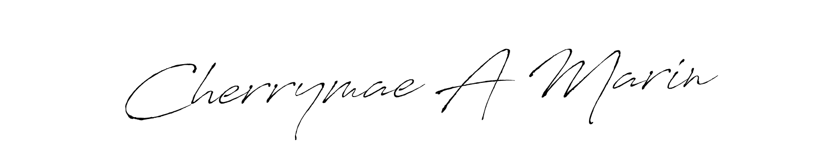 It looks lik you need a new signature style for name Cherrymae A Marin. Design unique handwritten (Antro_Vectra) signature with our free signature maker in just a few clicks. Cherrymae A Marin signature style 6 images and pictures png